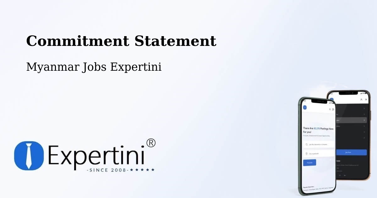 Corporate Commitment – Taunggyi - Myanmar Jobs Expertini